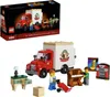 A LEGO Icons Moving Truck set is displayed, with the product box shown above a built model. Náhľad obrázku produktu