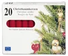 Albero di Natale candela a 20 rosso 3730-01 Anteprima dell’immagine prodotto 6