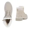 VAN HILL Damen Warm Gefütterte Worker Boots Stiefeletten Produktbild-Vorschau 3