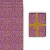 Florales Geschenkpapier mit zartem Muster in lila - G6334, Produktbild-Vorschau 3