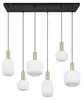 Lampada a sospensione DIVA bianco-nero-ottone 6xE27x10W Anteprima dell’immagine prodotto 13