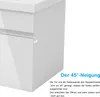 100cm Keramik Waschtisch mit Unterschrank Badmöbel Set mit Produktbild-Vorschau 5