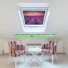 Wallario Lichtschutzbild, Dekorativer Sichtschutz Produktbild-Vorschau 2