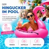 Opblaasbare flamingo zwemring, diameter 110 cm – Zwemring Productafbeelding-voorbeeld 8