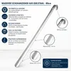 2 x Bayli 80cm chausse-pied en acier inoxydable | Voir les images du produit 2
