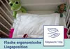 Baby- und Kinderkopfkissen, 40x60 cm, weiß, Produktbild-Vorschau 3