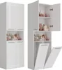 Top E Shop NEL 2K DK BPO bathroom storage cabinet White Náhled obrázku produktu 7