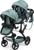 Bayer Design 26758AA Xeo Twin kinderwagen voor poppen, duo Productafbeelding-voorbeeld 2