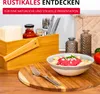 Westmark Tischbutler »Tapas + Friends«, 3 Fächer, Bambus, Produktbild-Vorschau 5