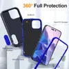 Hülle für iPhone 15 Pro Hybrid Dreilagige Robust Stoßfest Produktbild-Vorschau 3