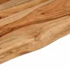vidaXL Wandregal 140x20x2,5 cm Rechteckig Massivholz Akazie Produktbild-Vorschau 6