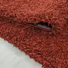 Teppich Wohnzimmer Hochflor Einfarbiges Design Langflor Produktbild-Vorschau 5
