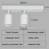 ZMH LED Deckenleuchte Weiß Deckenstrahler 2 Flammig, GU10 Produktbild-Vorschau 7