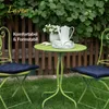 Lavea® Sitzkissen 40x40 cm, 8er Set, Navy Blau - mit Produktbild-Vorschau 4