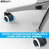 ROLLIX Bürostuhlrollen Hartbodenrollen Stuhlrollen, Produktbild-Vorschau 7