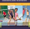 Rootz Tragbares Badmintonnetz Set - Volleyballnetz - Produktbild-Vorschau 4
