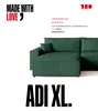 BroMARKT Ecksofa ADI XL Schlaffunktion Bettkasten L-Form Produktbild-Vorschau 3