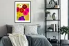 MuchoWow® Gerahmtes Poster Malerei von Blumen in einer Vase Produktbild-Vorschau 2