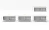 AX LIVING Anbauwand Loriano IV Wohnwand braun Eiche Wotan Produktbild-Vorschau 5