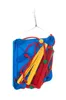 Kunststoffschaukel 35 x 34 cm, blau, Tragkraft 40 kg, im Produktbild-Vorschau 2