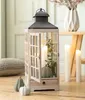 Velká lucerna venkovský dům stojací lampa lucerna obývací Náhled obrázku produktu 2