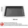 ICQN 460 x 375 x 30 mm Antihaft-Beschichtung Backblech, Produktbild-Vorschau 2