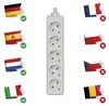 Steckdosenleiste ohne Kabel, 5 Steckdosen SCHUKO Produktbild-Vorschau