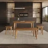 Krok Wood Esstisch Paris aus Massivholz  in Eiche 75x50x75 Produktbild-Vorschau 3