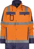 DASSY Warnschutzjacke LIMASOL Parka orange/blauGr.  XL Produktbild-Vorschau 1