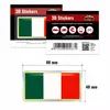 Stickers 3D drapeau Italie HQ, 40x88 mm Voir les images du produit 2