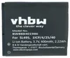 vhbw Akku kompatibel mit Bea-fon SL605, SL595 Plus, SL595, Produktbild-Vorschau 3