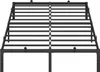 A metal bed frame shown from a top-down perspective. Náhled obrázku produktu