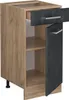 Küchenunterschrank Vicco R-Line Schwarz Beton 40 cm ohne Produktbild-Vorschau 4
