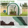 Outsunny folietunnelkas, 3,58 x 2,1 x 2,1 meter, met Productafbeelding-voorbeeld 6
