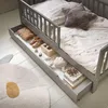 Petite Amélie Kinderbett Plume - 70x140 cm - Grau - mit Produktbild-Vorschau 7