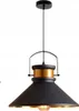 A black and gold pendant light fixture against a white background. Náhled obrázku produktu