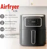 alpina Airfryer 4.5L - Heißluftfritteuse 1-4 Personen - Air Produktbild-Vorschau 2