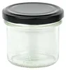 sada 48 sklenic 125 ml Do 66 černé víčko Zavařovací Náhled obrázku produktu 2