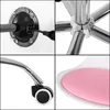 Springos® Bürostuhl Drehstuhl Weiß/Rosa Ergonomisch Produktbild-Vorschau 6