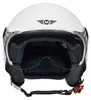 MOTO HELMETS Jethelm mit Visier, ECE 22.06, Motorradhelm Produktbild-Vorschau 6