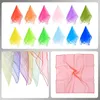 36 pièces de foulards de jonglage, colorés, en soie, Voir les images du produit 6