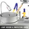 Close-up view of a gemstone faceting machine with a light and coolant nozzles. Podgląd zdjęcia produktu