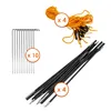 Strand Windschutz grau mit Tragetasche - 400 x 140 cm - Produktbild-Vorschau 3