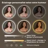 S'AFIELINA Miroir Salle de Bain LED Rond 70 cm, Voir les images du produit 5
