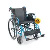 Invalidný vozík Skladací hliníkový ľahký manuálny s brzdami Náhľad obrázku produktu 1
