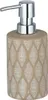WENKO Seifen Spender Tupian Beige Keramik 300 ml Lotion Produktbild-Vorschau 1