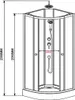 Komplettdusche Fertigdusche Duschkabine Komplettkabine Produktbild-Vorschau 9