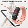 MicLee braccialetto fitness smartwatch IP67, 0,96 pollici, Anteprima dell’immagine prodotto 4