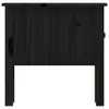 vidaXL Stoliki boczne 2 szt. czarne 50x50x49 cm lite drewno Podgląd zdjęcia produktu 11