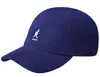 Kangol gestrickte Sommer Baseball-Cap Tropic Ventair in blau